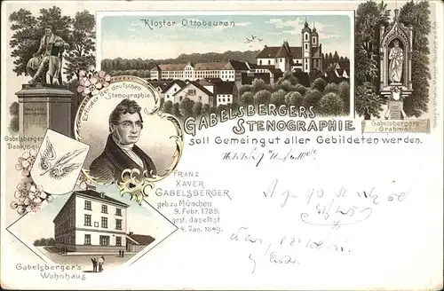 Ottobeuren Kloster Gabelsberger Wohnhaus