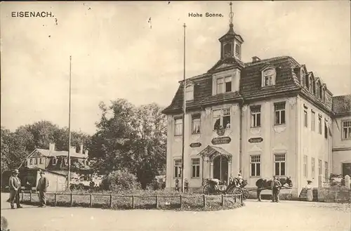 Eisenach Thueringen Hoe Sonne Kutsche