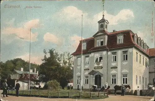 Eisenach Thueringen Hohe Sonne Kutsche