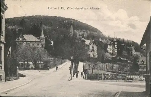 Lahr Schwarzwald Villenviertel Altvater / Lahr /Ortenaukreis LKR