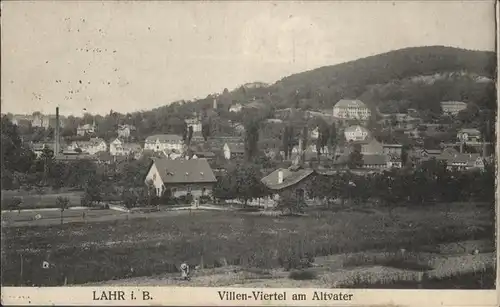 Lahr Schwarzwald Villen Viertel Altvater / Lahr /Ortenaukreis LKR