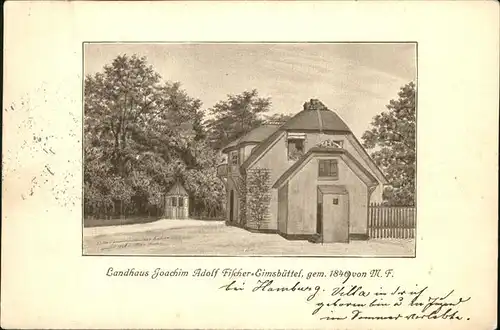 Freiburg Breisgau landhaus J.-A. Fischer-Gimsbuettel