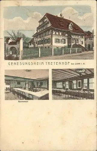 Lahr Schwarzwald Genesungsheim Tretenhof / Lahr /Ortenaukreis LKR