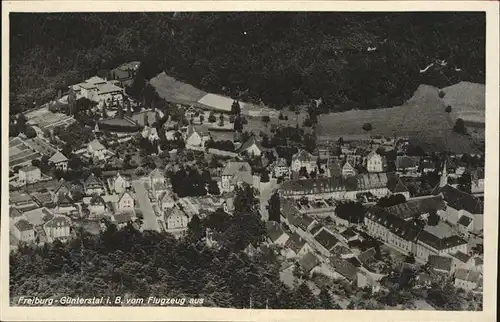 Freiburg Breisgau Guenterstal Fliegeraufnahme Kat. Freiburg im Breisgau