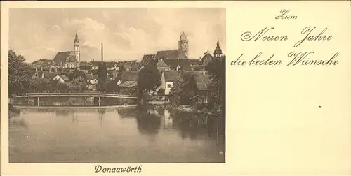 Donauwoerth Neu Jahr Kat. Donauwoerth