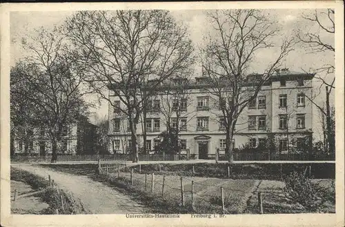 Freiburg Breisgau Universitaet Hautklinik Kat. Freiburg im Breisgau