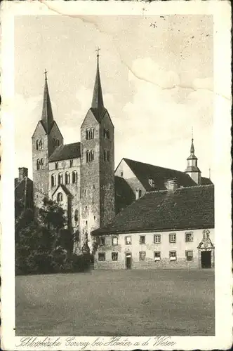 Hoexter Schloss Kirche Cowey Kat. Hoexter