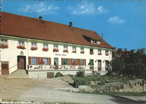 Bernau Schwarzwald Gasthof Pension Roessle Kat. Bernau im Schwarzwald