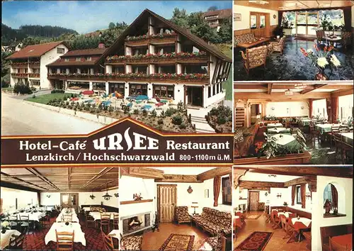 Lenzkirch Hotel Cafe Ursee Kat. Lenzkirch