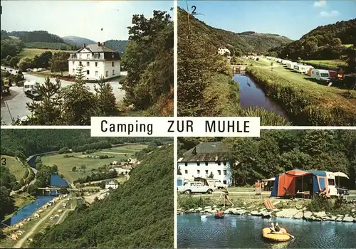 Gemuend Eifel Camping Gasthaus zur Muehle Kat. Schleiden
