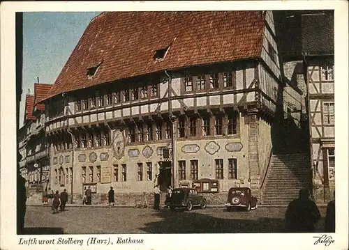 Stolberg Harz Luftkurort Rathaus Kat. Stolberg Harz