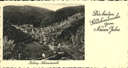 Triberg Schwarzwald Neues Jahr Kat. Triberg im Schwarzwald