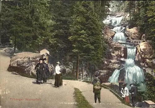 Triberg Schwarzwald Wasserfall  Kat. Triberg im Schwarzwald