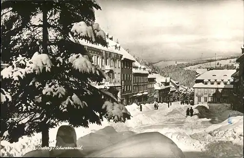 Triberg Schwarzwald Winter Kat. Triberg im Schwarzwald