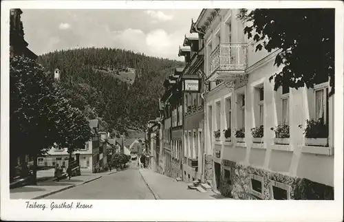 Triberg Schwarzwald Gasthof Krone Kat. Triberg im Schwarzwald