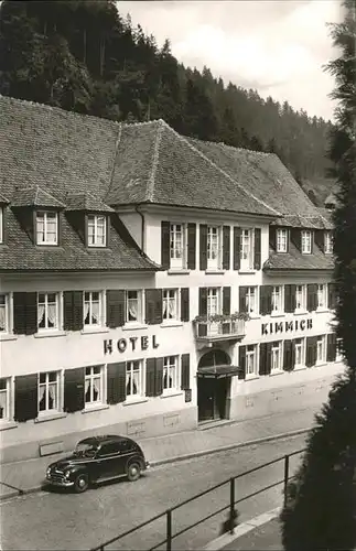 Triberg Schwarzwald Hotel Kimmich Kat. Triberg im Schwarzwald