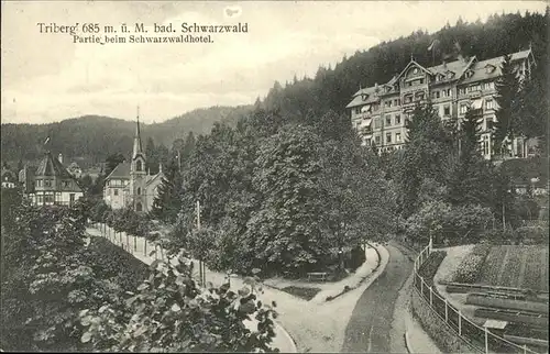 Triberg Schwarzwald Schwarzwald Hotel  Kat. Triberg im Schwarzwald