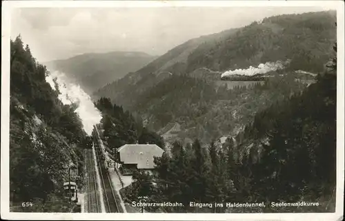 Triberg Schwarzwald Schwarzwaldbahn Kat. Triberg im Schwarzwald