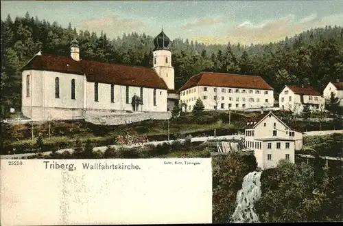 Triberg Schwarzwald Kirche  Kat. Triberg im Schwarzwald