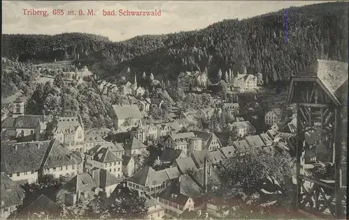 Triberg Schwarzwald  Kat. Triberg im Schwarzwald