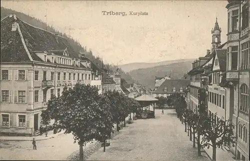 Triberg Schwarzwald Kurplatz Kat. Triberg im Schwarzwald