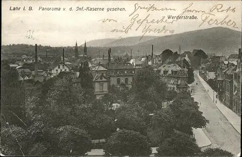 Lahr Schwarzwald Panorama / Lahr /Ortenaukreis LKR