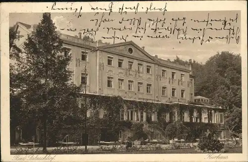 Bad Salzschlirf Kurhaus Kat. Bad Salzschlirf