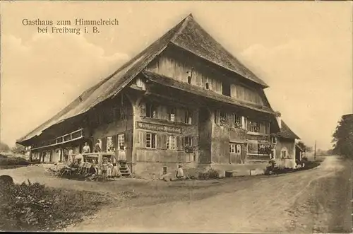 Freiburg Breisgau Gasthaus Himmelreich Kat. Freiburg im Breisgau