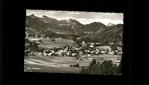 Bad Kohlgrub Ammergauer Alpen Kat. Bad Kohlgrub