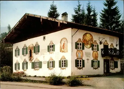 Bad Kohlgrub Haus Zum Jager
Wandfresken Kat. Bad Kohlgrub