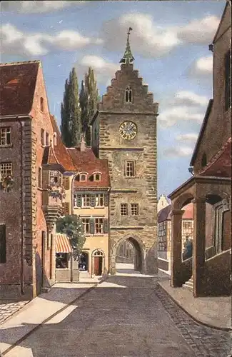 ueberlingen Bodensee Franziskanertor Kat. ueberlingen