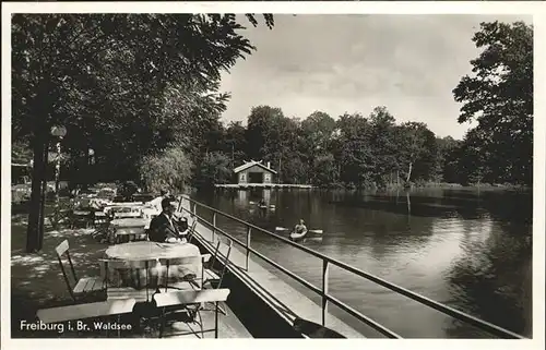 Freiburg Breisgau Waldsee Kat. Freiburg im Breisgau