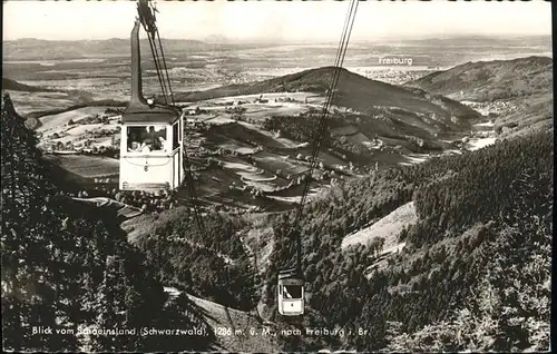 Freiburg Breisgau Schauinsland
Drahtseilbahn Kat. Freiburg im Breisgau