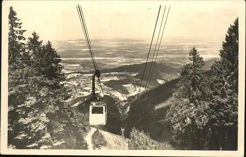 Freiburg Breisgau Schauinsland
Drahstseilbahn Kat. Freiburg im Breisgau