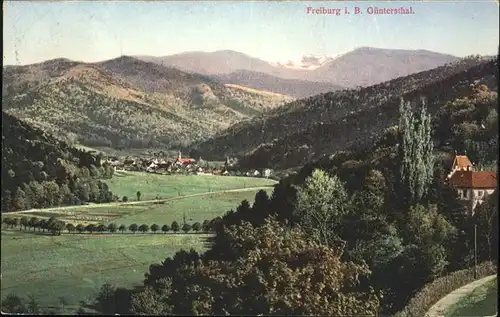 Freiburg Breisgau Guenterstal Kat. Freiburg im Breisgau