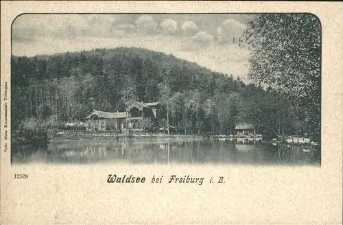 Freiburg Breisgau Waldsee Kat. Freiburg im Breisgau