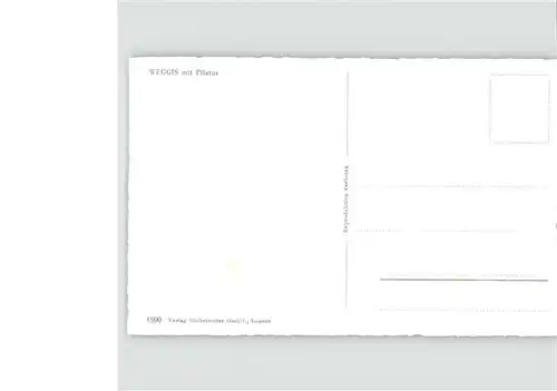 wz18144 Weggis LU Panorama Kategorie. Weggis Alte Ansichtskarten