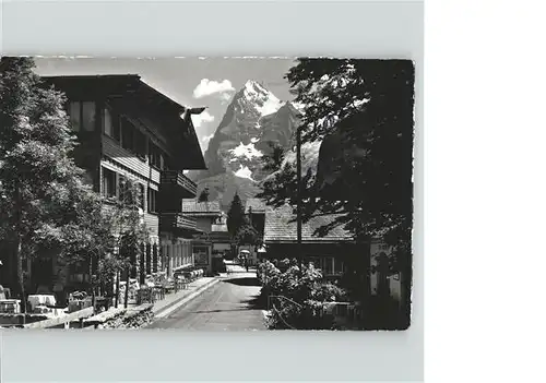 wz18512 Muerren BE Hotel Blumental
Eiger Kategorie. Muerren Alte Ansichtskarten