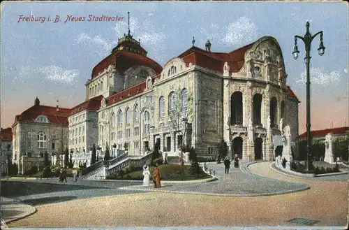 Freiburg Breisgau Neues Stadttheater