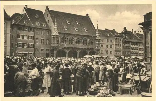 Freiburg Breisgau Muensterplatz Kaufhaus