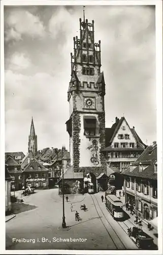 Freiburg Breisgau Schwabentor Strassenbahn