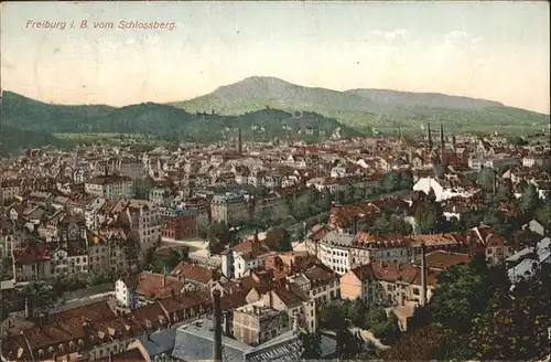 Freiburg Breisgau vom Schlossberg