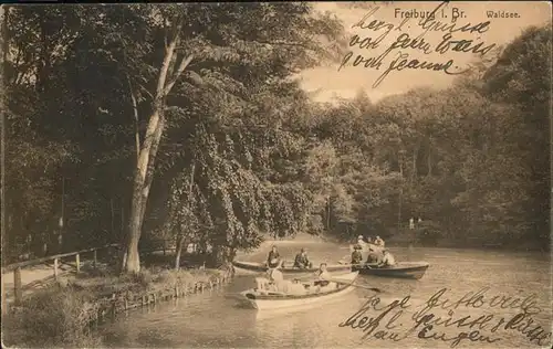 Freiburg Breisgau Waldsee