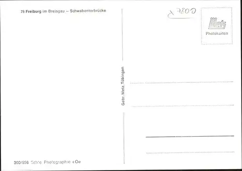 Freiburg Breisgau Schwabentorbruecke Strassenbahn