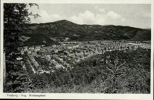 Freiburg Breisgau Waldseegebiet