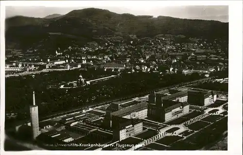 Freiburg Breisgau Universitaets-Krankenhaeuser Fliegeraufnahme