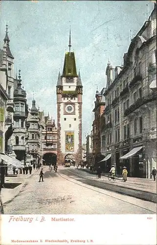 Freiburg Breisgau Martinstor Kat. Freiburg im Breisgau