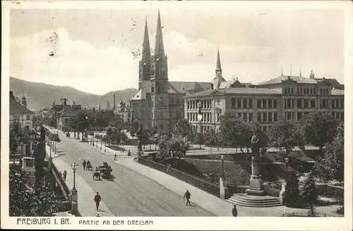 Freiburg Breisgau An der Dreisam Kat. Freiburg im Breisgau