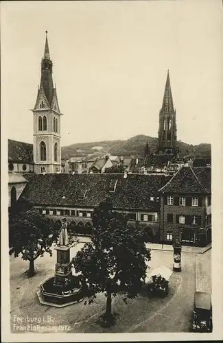 Freiburg Breisgau Franziskanerplatz Kat. Freiburg im Breisgau