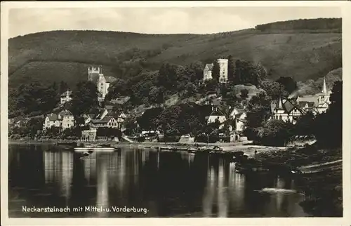 Neckarsteinach Mittel- und Vorderburg Kat. Neckarsteinach